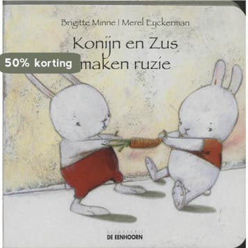Konijn en Zus maken ruzie - Brigitte Minne 9789058382597, Verzenden, Gelezen, Brigitte Minne