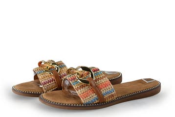 Graceland Slippers in maat 38 Bruin, Slippers, Bruin, Verzenden, Zo goed als nieuw