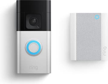 Ring Battery Video Doorbell Plus met Chime (2nd Gen), Ophalen of Verzenden, Zo goed als nieuw