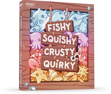 Fishy Squishy Crusty Quirky | Unstable Games - Kaartspellen, Verzenden, Nieuw