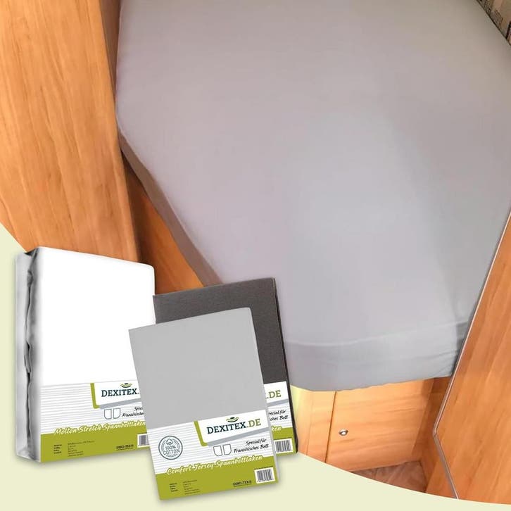 Textielpakket Frans bed - 1 molton met 2 hoeslakens - links, Huis en Inrichting, Slaapkamer | Beddengoed, Hoeslaken of Sloop, Wit