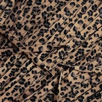 Panter veters - Hazelnoot • 120  cm x 8 mm, Kleding | Heren, Ophalen of Verzenden, Nieuw