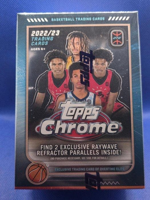 2022/23 Topps Chrome Overtime Elite Blaster - 1 Sealed box -, Verzamelen, Stickers