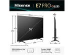 Hisense - LED/QLED 55-59 Ultra HD 4K TV - 55 inch, Overige merken, Verzenden, Nieuw, 100 cm of meer