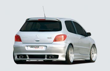 Rieger achteraanzetstuk | 307: 04.01-04.05 (tot Facelift), 0, Verzenden, Nieuw, Peugeot