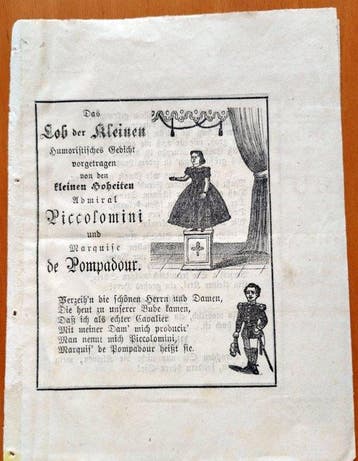 Zwerge. - Das Lob der Kleinen - 1870