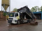 Vrachtwagen, DAF, FAN CF75 met laadkraan Hiab XS kipper V