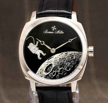 Roman Miller - Space Odyssey, Moon watch, Sapphire Crystal -, Nieuw