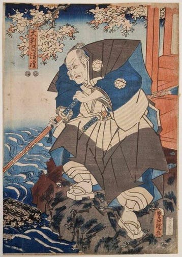 Ichikawa Ebiz V as Daihanji no Kiyosumi - Utagawa Kunisada