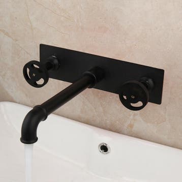 Industriële inbouw mengkraan zwart, Doe-het-zelf en Verbouw, Sanitair, Verzenden, Nieuw, Kraan