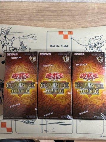 Konami - 3 Booster box - Yu-Gi-Oh! - Original Artwork, Nieuw