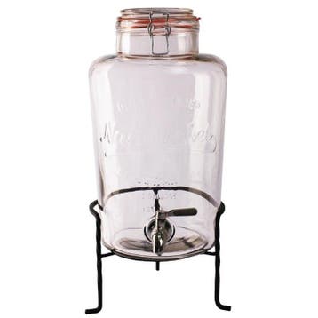 Waterdispenser Nantucket | Glas | 8.5L | Klemdeksel |, Verzenden, Nieuw in verpakking
