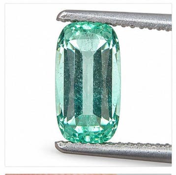 Zonder minimumprijs - 1 pcs Groen Smaragd - 1.28 ct -, Nieuw