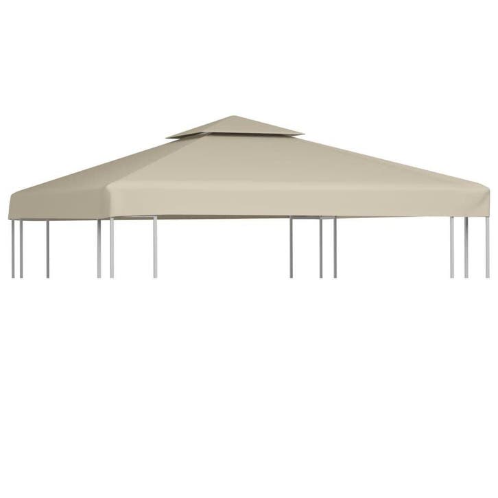 Tentdoek Prieel 3x3m Beige | Retourdeal 27% Korting, Tuin en Terras, Overige Tuin en Terras, Nieuw, Ophalen of Verzenden