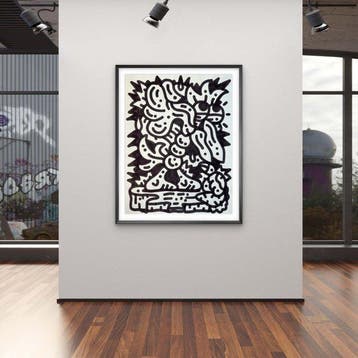 Nuno Barbedo (1983) - Freedom mascot, Antiek en Kunst, Kunst | Schilderijen | Modern