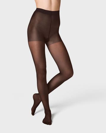 HEMA Panty antiladder 40 denier mat bruin 2+2 gratis, Verzenden, Nieuw