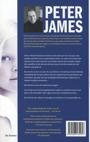 Perfectie / Hoogspanning 9789026132957 Peter James, Verzenden, Gelezen, Peter James