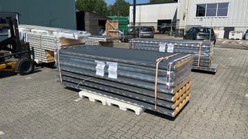 Sandwichpanelen B-Keus Dak &amp; Wand; €10,00 40 tot 160mm, Ophalen of Verzenden, Zo goed als nieuw, Overige materialen, 50 tot 100 mm