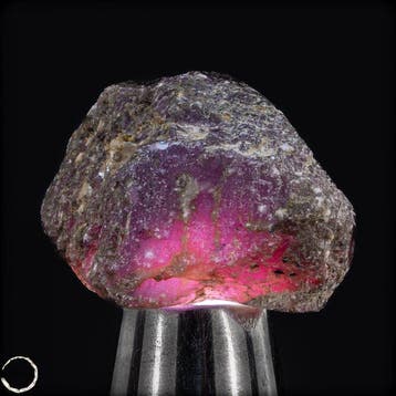 Natuurlijke padparadscha-kleurige saffier – uitzonderlijk