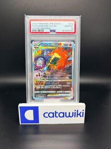 Pokémon - 1 Graded card - Charizard VSTAR 212/172 PSA 10 -, Nieuw