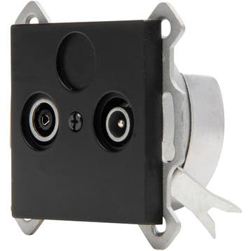 KOPP - Televisie/Radio Contactdoos - Wandcontactdoos Coax -, Ophalen of Verzenden, Nieuw, Overige typen, Led