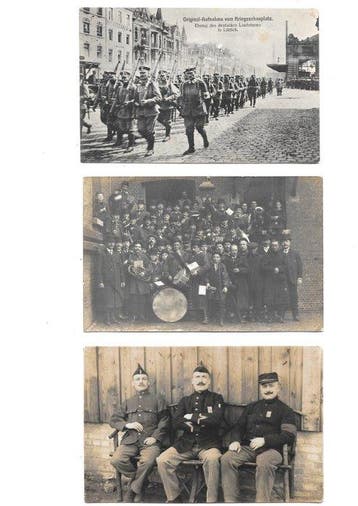 België, Frankrijk - Militair - Belgische en Franse militaire, Verzamelen, Gelopen