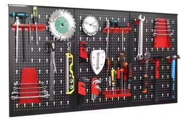 Uw Metalen Gereedschapsbord Wandorganizer met Hakenen Bakken, Doe-het-zelf en Verbouw, Verzenden, Nieuw
