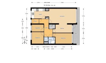 Te Huur 5 Kamer Appartement Nieuwendamlaan In Den Haag, Huizen en Kamers, Den Haag, Den Haag, Direct bij eigenaar, Appartement
