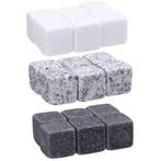 Whisky Stones Set – Herbruikbare IJsblokjes van Natuursteen, Ophalen of Verzenden, Nieuw