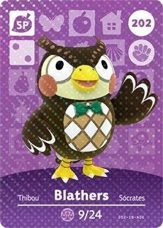 Amiibo Blathers #202 - Series 3, Verzenden, Zo goed als nieuw