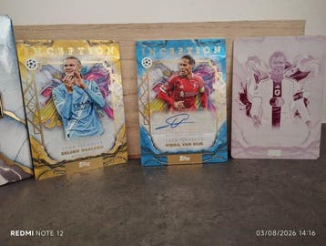 2025/26 Topps Inception Erling Haaland, Virgil Van Dijk,, Nieuw