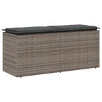 Loungebank tuin grijs | B-keuze | 52% Korting, Ophalen of Verzenden, Zo goed als nieuw, Wicker