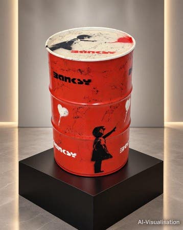 Rob VanMore - Barrel Balloon Girl