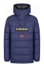 Napapijri Jas in maat S Blauw, Verzenden, Zo goed als nieuw, Blauw, Napapijri
