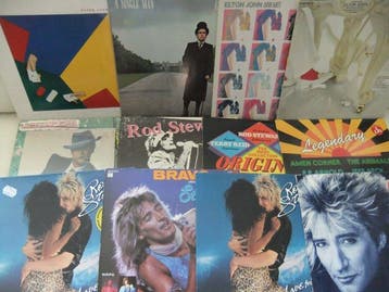 Elton John, Rod Stewart, Cat Stevens - 17 Albums - Diverse, Nieuw in verpakking