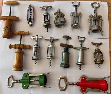 Lotto 14 Cavatappi Vintage Italiani 1940-1990 | Doppia Leva