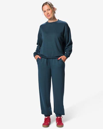 HEMA Damesjoggingbroek comfy fit donkerblauw, Kleding | Dames, Verzenden, Nieuw