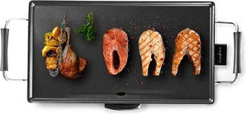 Nedis Teppanyaki Bakplaat - Grillplaat 48x27cm - 6 personen, Witgoed en Apparatuur, Verzenden, Zo goed als nieuw
