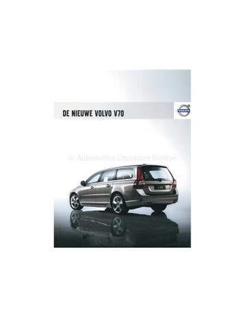 2008 VOLVO V70 BROCHURE NEDERLANDS, Nieuw, Volvo, Author