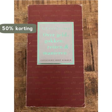 Over geld, gokken, reizen en manieren - Lennep 9789035110380, Verzenden, Gelezen, Lennep