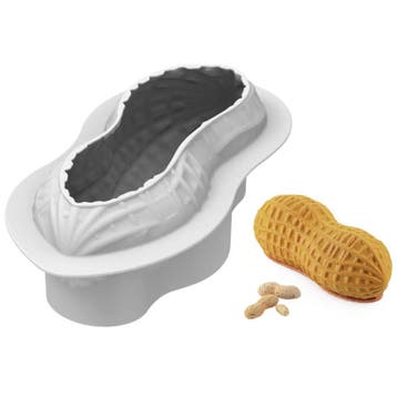 Silikomart Siliconen Bakvorm Pinda 19,6x8,7cm + Cutter, Hobby en Vrije tijd, Taarten en Cupcakes maken, Verzenden, Nieuw