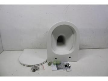 Atlantic Joey - Hangend toilet - Diepspoel - Mat wit, Verzenden, Zo goed als nieuw