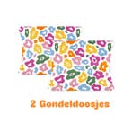 2x Gondeldoosje - Leopard color (Gondeldoosjes), Ophalen of Verzenden, Nieuw, Cadeauzakje