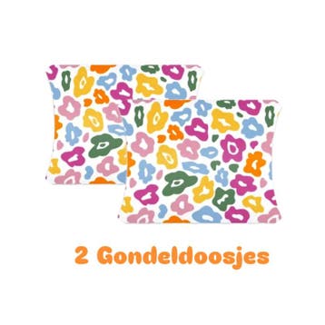 2x Gondeldoosje - Leopard color (Gondeldoosjes), Ophalen of Verzenden, Nieuw, Cadeauzakje