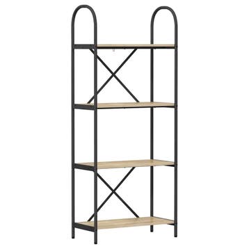 Moderne Boekenkast 146cm | Tweedekansje | OP=OP, Huis en Inrichting, Kasten | Boekenkasten, Met plank(en), Gebruikt, 100 tot 150 cm