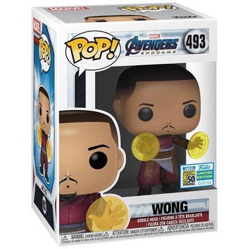 Funko - POP! - Marvel - Avengers: Endgame - Wong #493 (SDCC, Verzamelen, Poppetjes en Figuurtjes, Verzenden, Nieuw