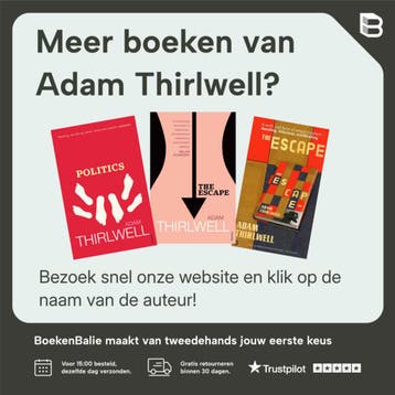 De vlucht - Adam Thirlwell 9789046805954, Verzenden, Gelezen, Adam Thirlwell