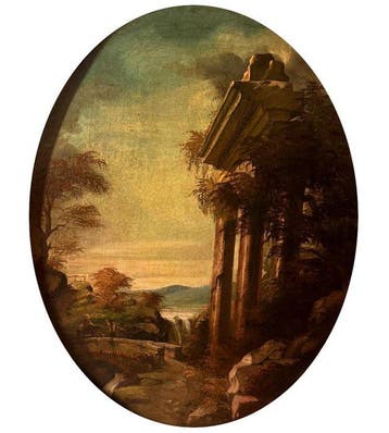 Andrea Locatelli (1695-1741), Ambito di - Paesaggio con