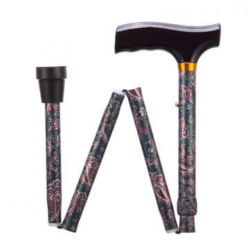 Opvouwbare wandelstok - paisley hoogte 84 -94 cm, Ophalen of Verzenden, Nieuw