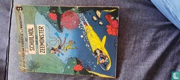 Robbedoes en Kwabbernoot - Het schuilhol van het zeemonst..., Eén stripboek, Verzenden, Gelezen, Franquin, André.